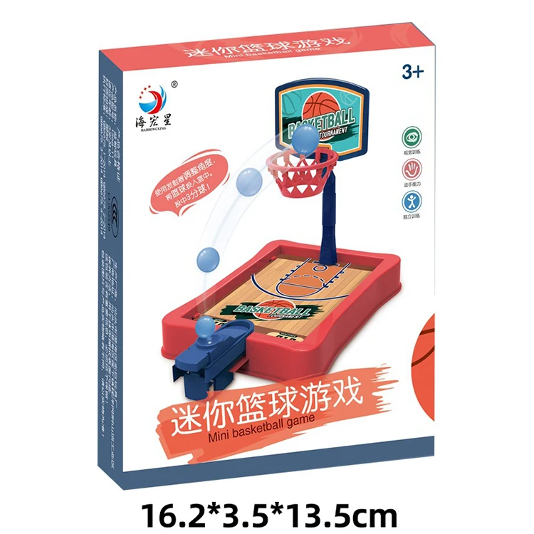 Parent Child Interactive Sports Toy Desktop Basketball Machine Finger