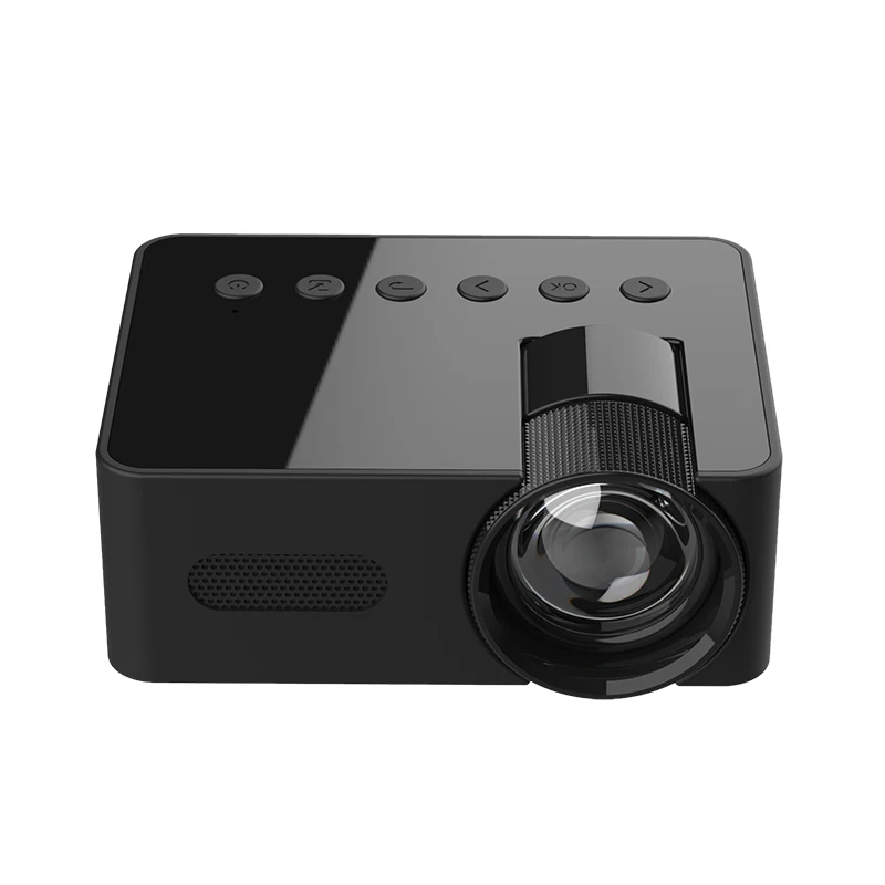 Salange YT100 Basic 320X180P Video Beamer Home Cinema Theater 50 ANSI  Lumens Mini Pocket Portable LCD Smart Projector