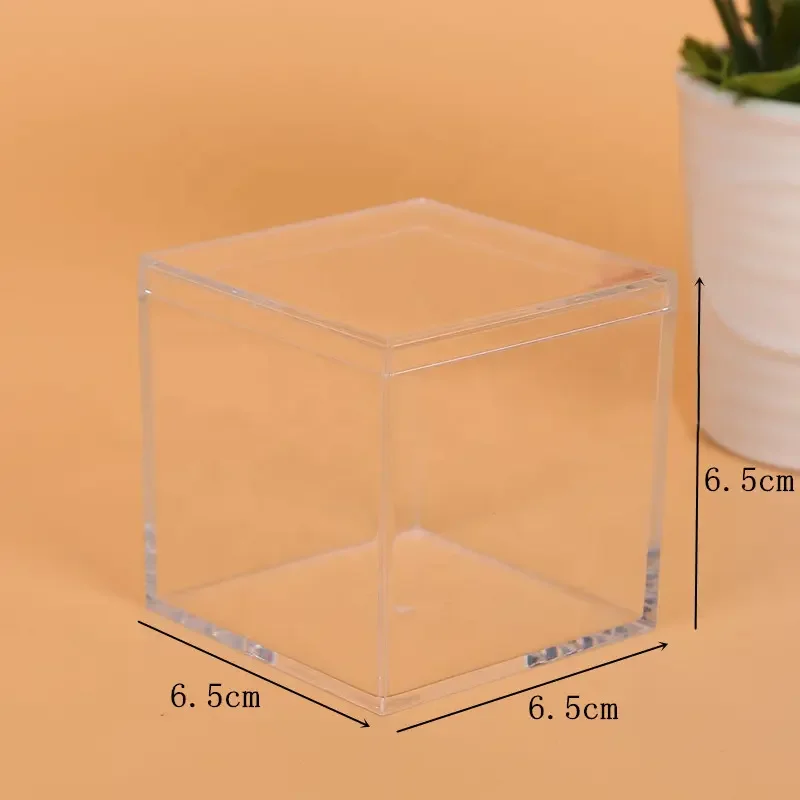Acrylic Multifunctional Storage Box Customized Size Favor Clear Acrylic