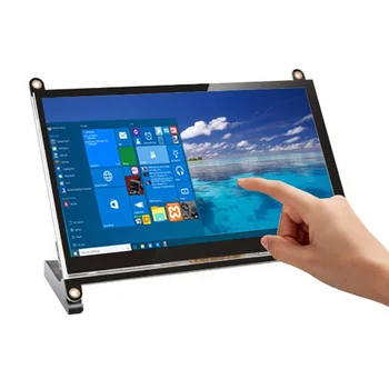 Shenzhen Raspberry Pi 3 Touch Screen 7" Usb Full Hd Resolution Portable Computer Lcd Monitor Display With Stand