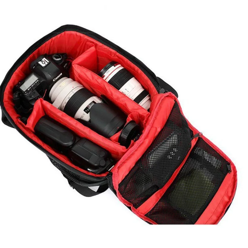 hy6 フィルムバッグ　レッド専用 X606 Large Capacity Waterproof Travel Video DSLR Camera Backpack