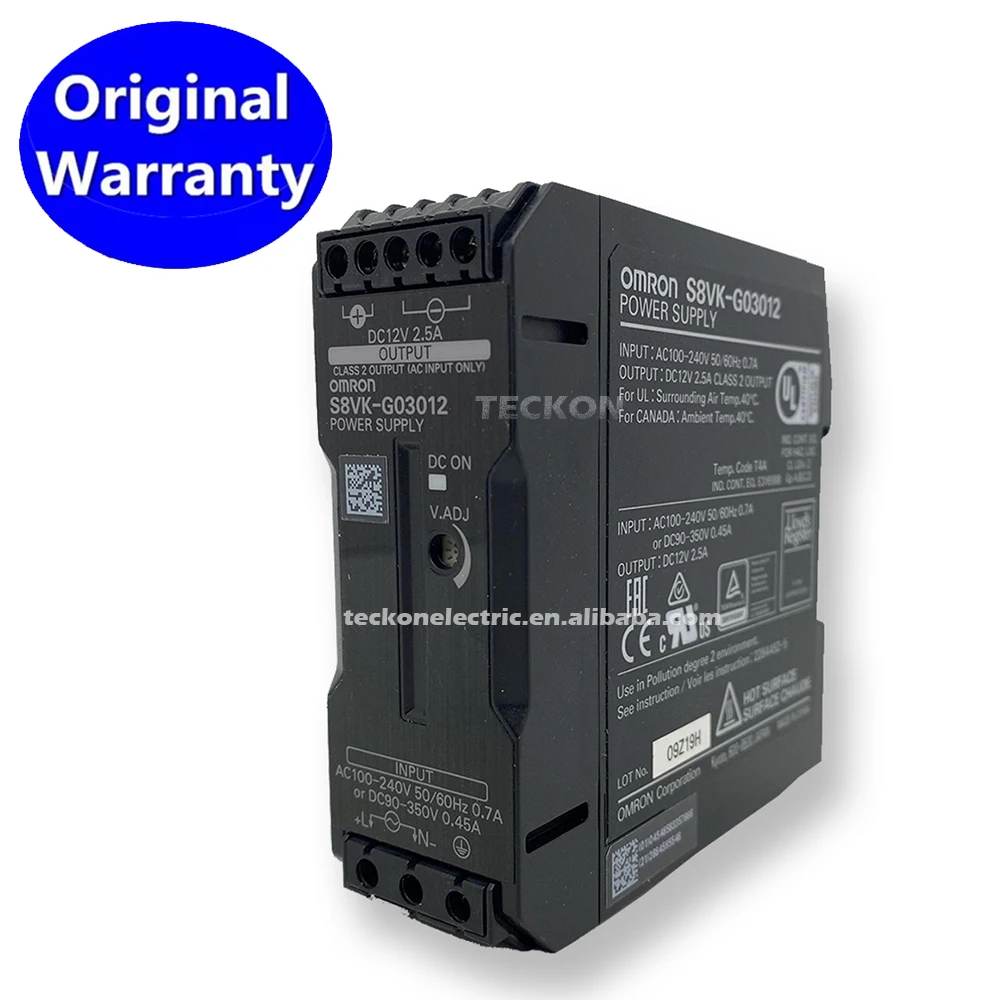 S8VK-G03005 S8VK-G vekselstrømsforsyning S8vk 30W 5V S8VK-G03005 Strømforsyning