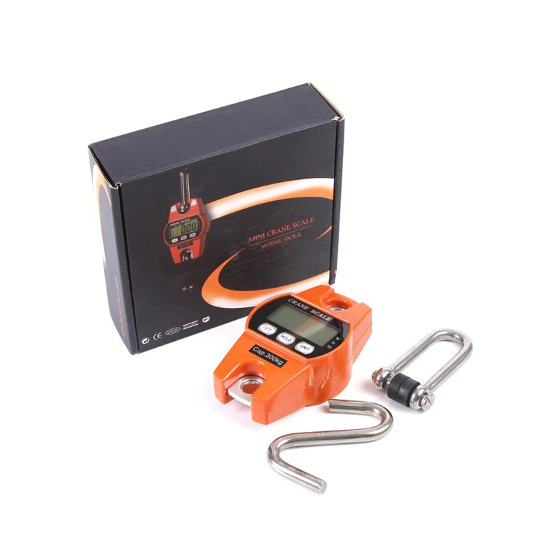 OCS 200kg Digital Hanging Scale Heavy Duty Electronic Crane Scale 300kg