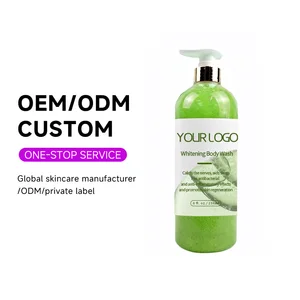 OEM ODM Lasting Fragrance Natural Shower Gel Rich Bubbles Moisturizing Cherry Blossom Jasmine Lavender Whitening Body Wash