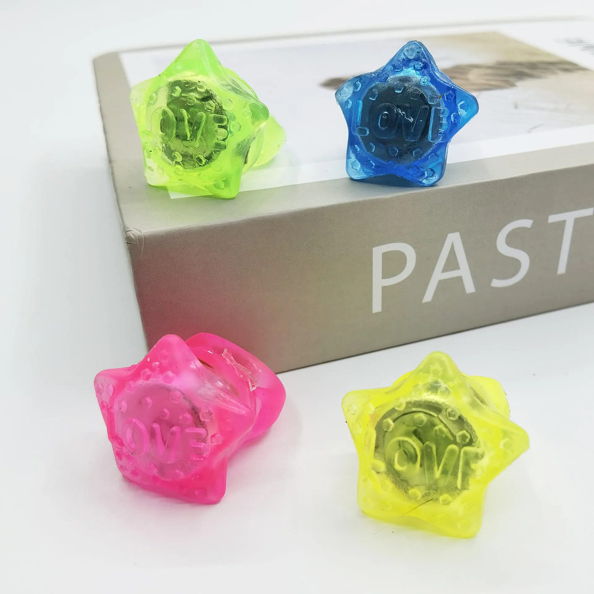 Рекламные мигающие светодиодные кольца для вечеринок желе светящиеся игрушки