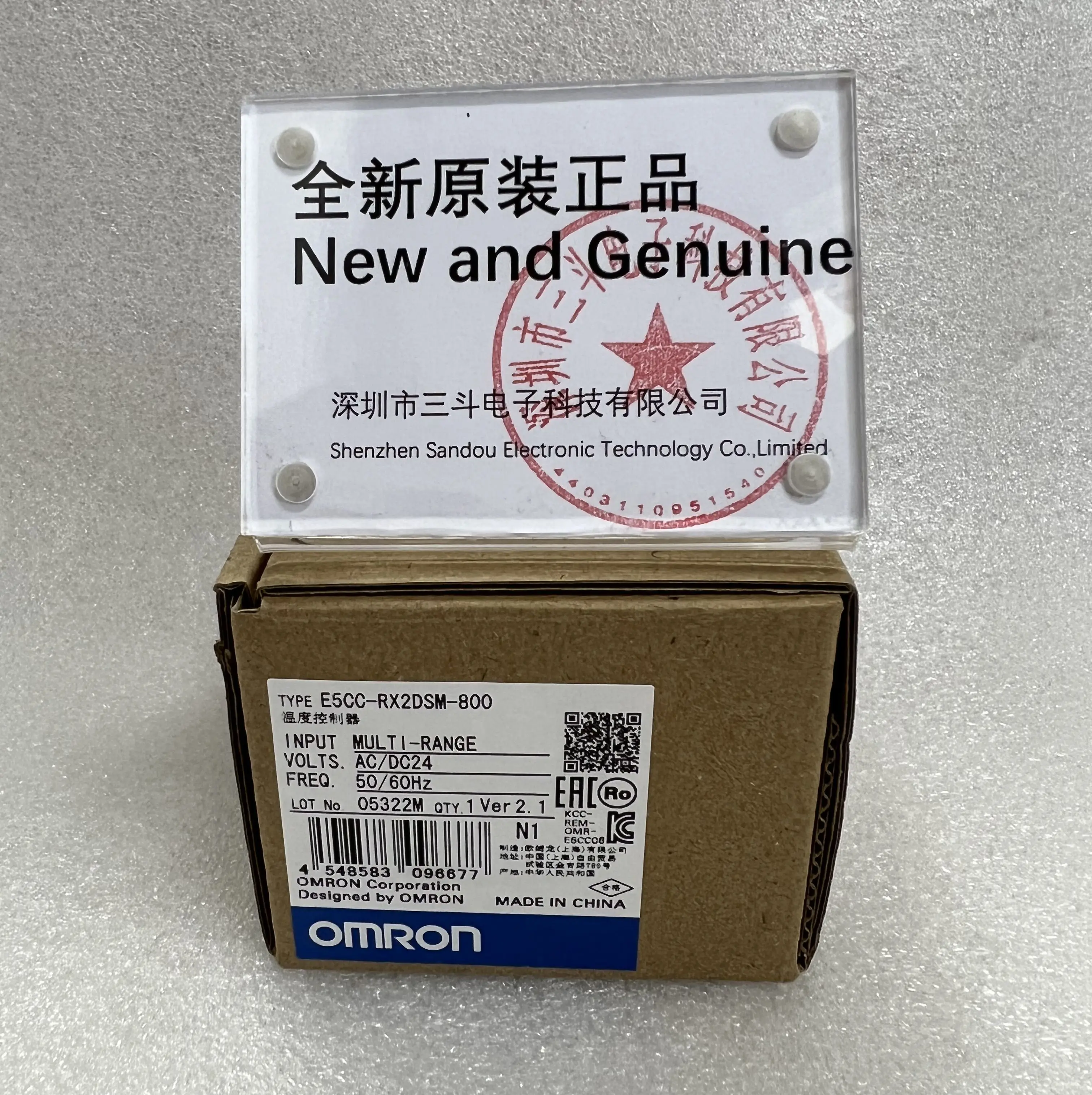 Omron Digital Contact Controller E5CC-RX2DSM-800