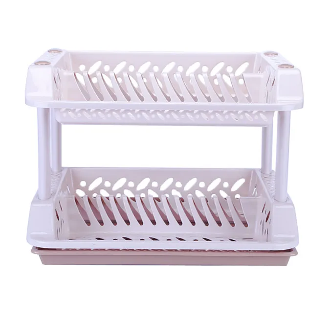 2-Layer Plastic Dish Rack