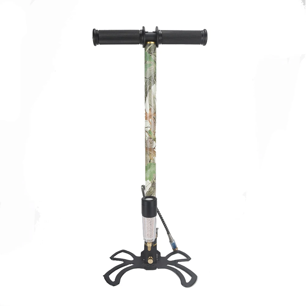 Camouflage High Pressure Hand Pump PCP with Dry Air System Filter pneumatic pressure vacuum hand pum