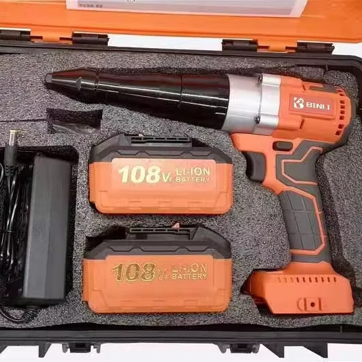 Электрический заклепочный пистолет лучшая Автоматическая Ручная Беспроводная Мощная батарея li-lon электрическая заклепка