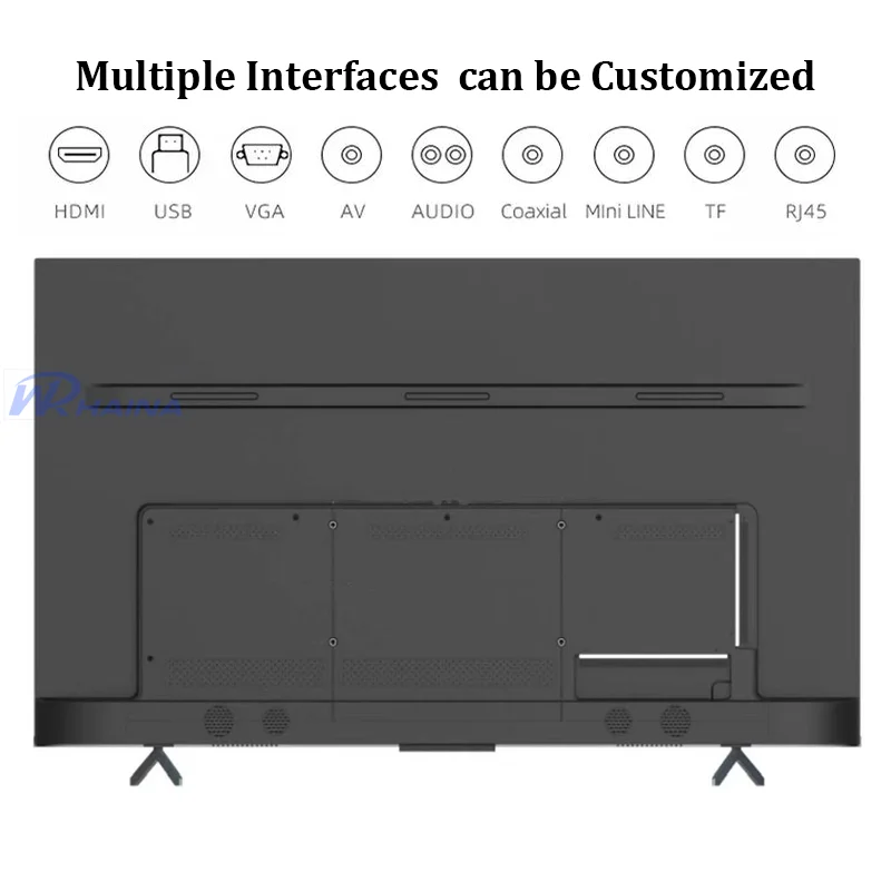 HAINA 32 Inch Smart Led Tv 15 17 19 22 24 32 40 42 43 50 55 65 75 85 98 Inch 4k Led Tv Android Wifi Lcd Flat Panel Smart Led Tv