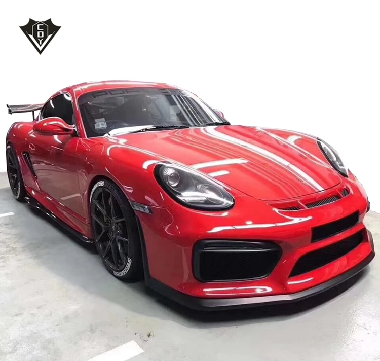 ポルシェケイマン987gt4ボディキット用frp/cf GT4