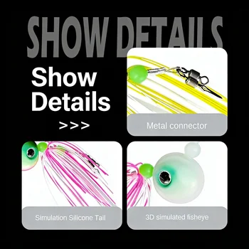 Chinese Factory Glow-in-the-Dark Metal Jig Artificial Hard Bait for Sea Fishing Cod-80g/100g/150g/200g – Metal Jig – view 5
