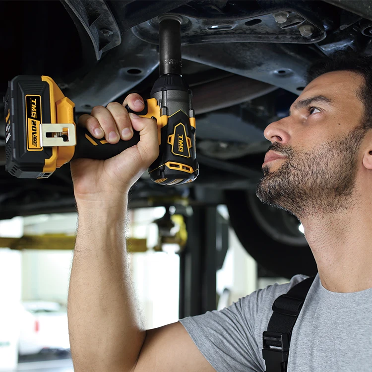 Бесщеточный ударный гайковерт 20V батарея Электроинструмент 1/2