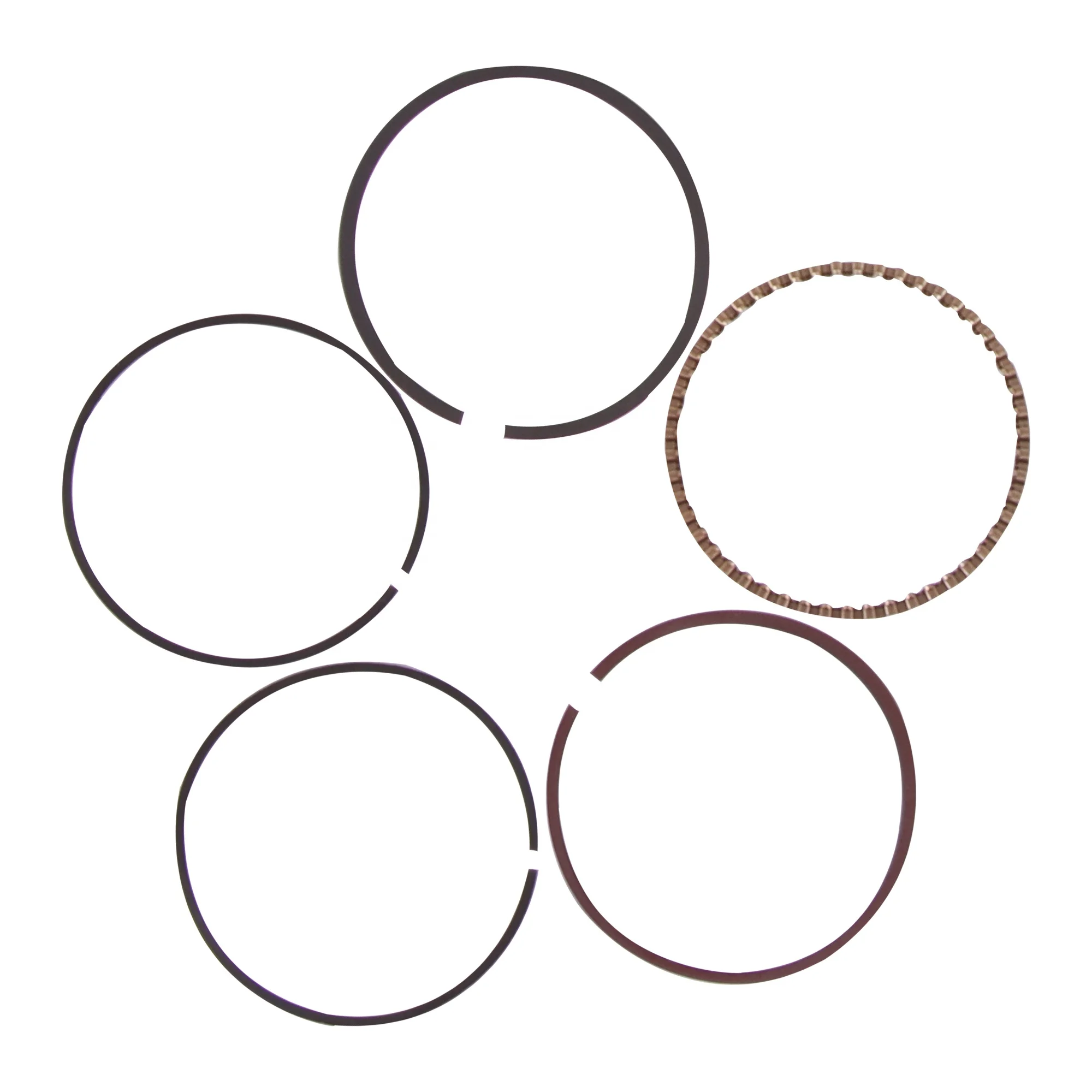 GOOFIT Piston Rings Set Assembly Replacement for GY6 80cc ATV Dirt Bike Go Kart Moped Scooter Engine Part
