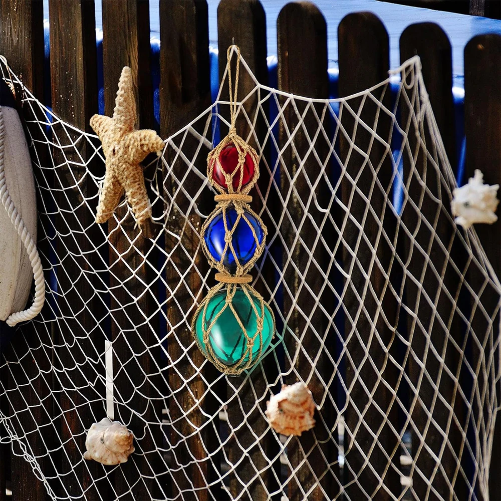 Palline In Vetro Murano Set 6 Palle Di Natale Colore Turchese In Vetro - Foto 12