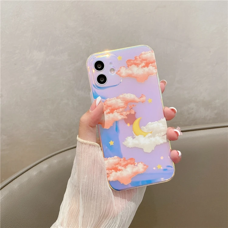 Holographic Cloud iPhone Case