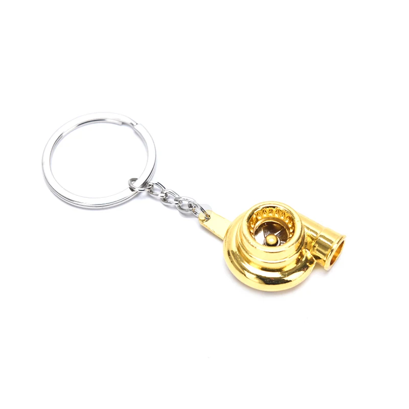 TunerLifestyle Turbocharger Whistle Keychain Gold