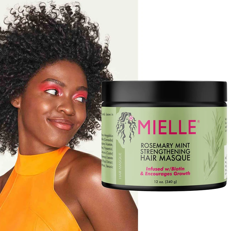 Mielle Organics Rosemary Mint Enhanced Hair Mask Essential Oil Biotin