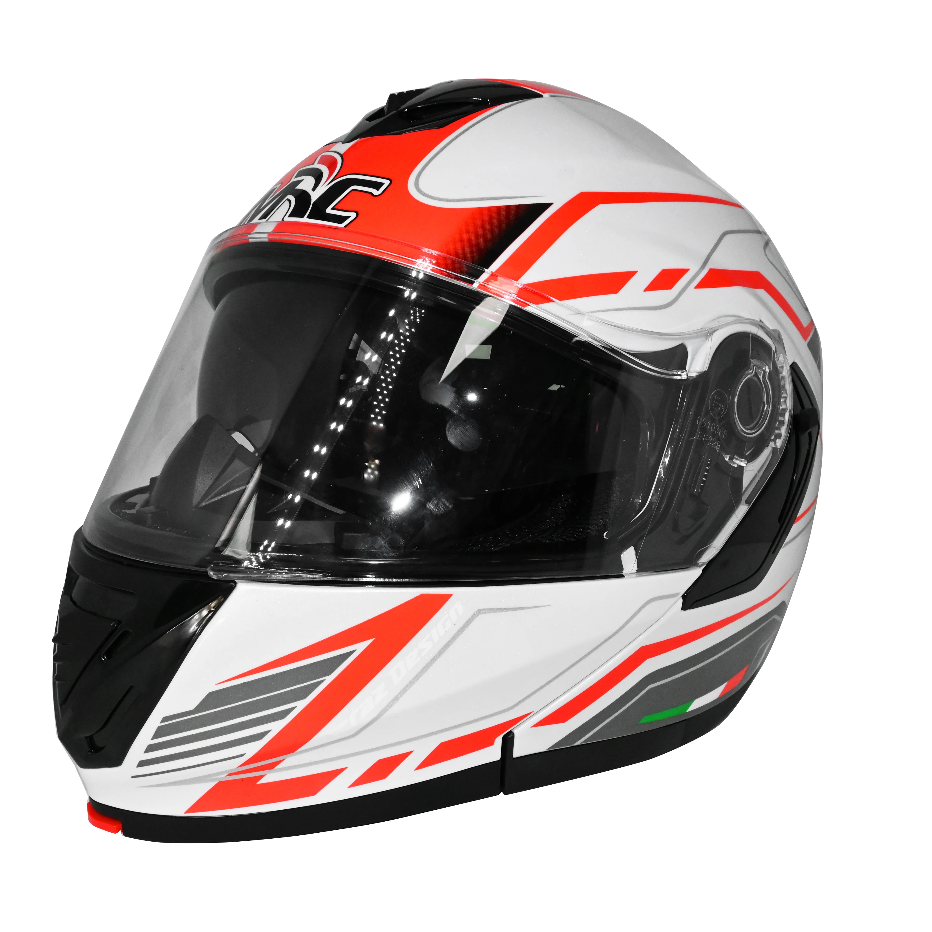 Double Visor Custom Motorcycle Helmet High Quality Flip Up