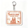 Sello de franqueo de Barcelona España
