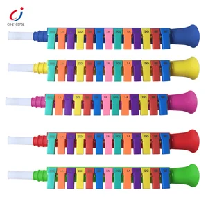 Chengji 13keys Colourful Cartoon Style Mouth Organ Pipe Melodica Jugetes Musicales Toy Harmonica Pipe Organ Instruments