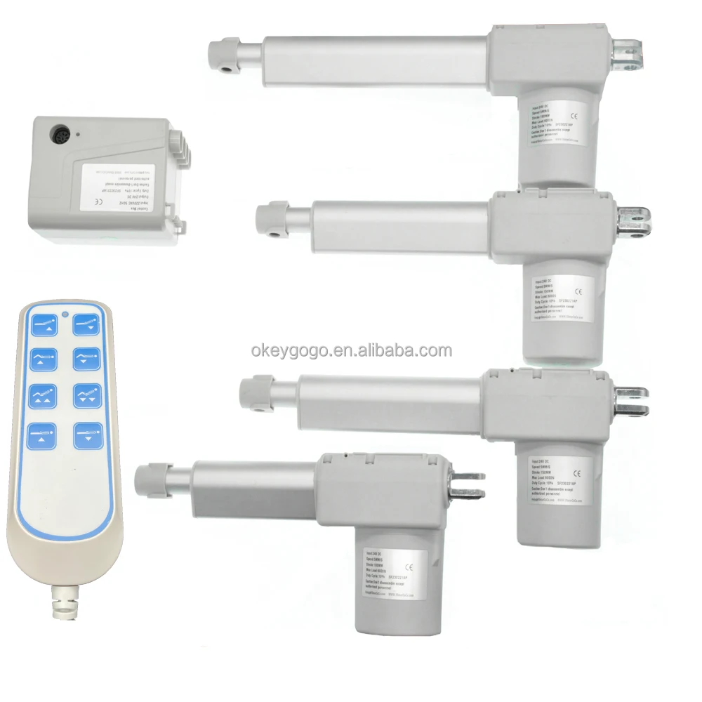 Mini Linear Electric Actuator High Speed 42mm/s Actuator Linear for Hospital Bed Actuator, Outdoor, Agriculture, Solar, Home