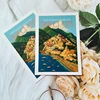 Postal en papel de arte