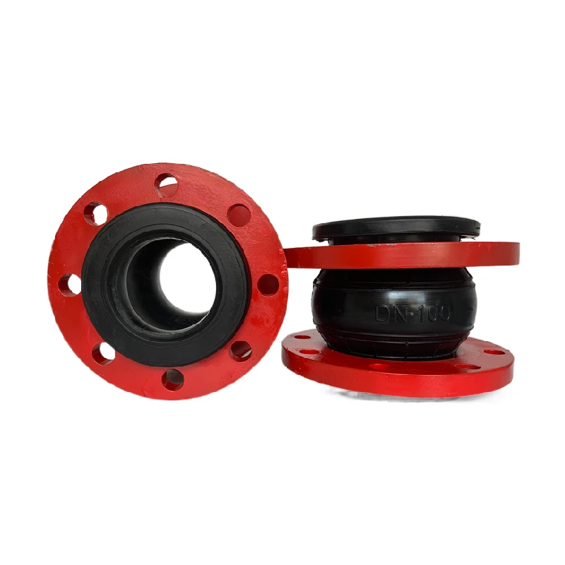 Manufacture Flexible Connector Coupling Pipeline Steel Flange Bellows Rubber Pipe Joint Expansion Connection