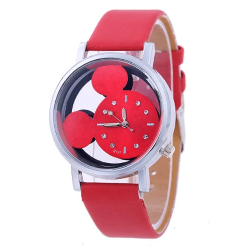 Cheap Quartz Pink Children Watch Cute Cartoon Watch for Kids