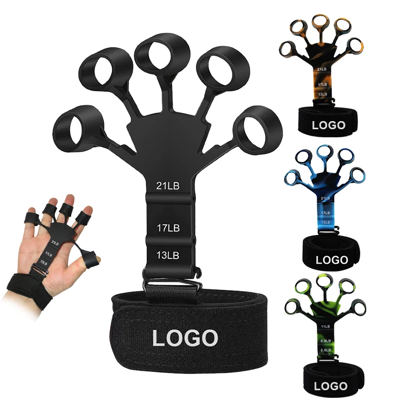 Finger Exerciser Hand Grip Strengthener Grip Strength Training 5 Finger product detail 2