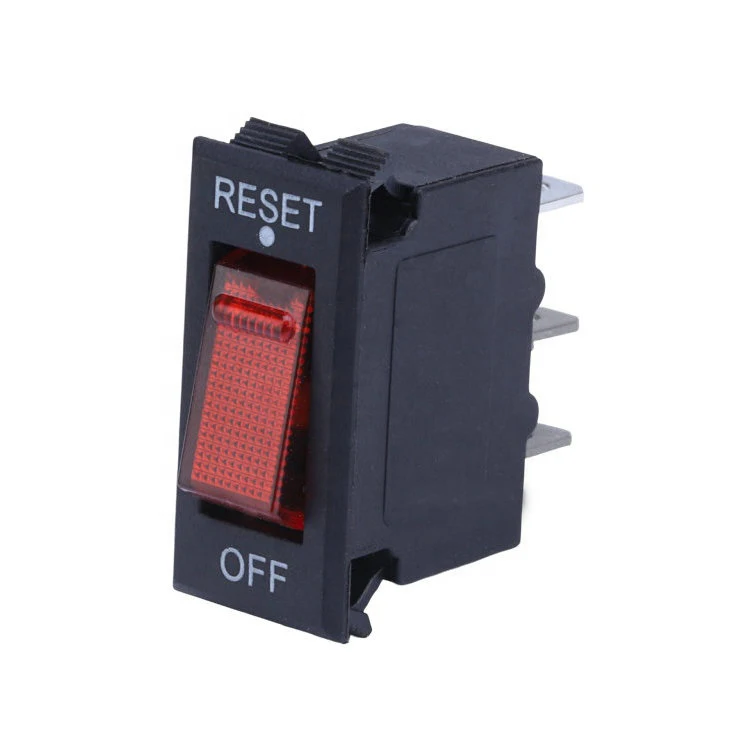 (未使用･未開封品)　I'm on Fire lok26k6 Manual 10A 15A Overload Protection Circuit Breaker Switch
