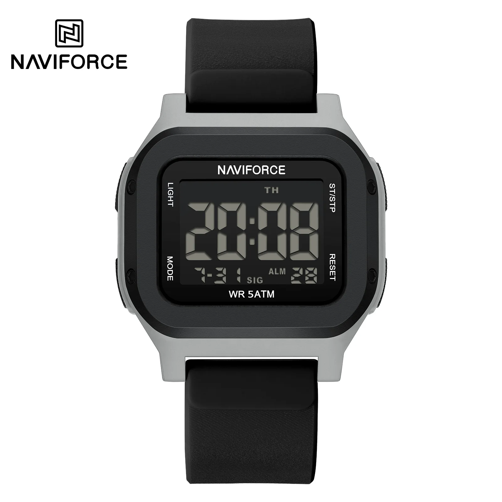 NAVIFORCE 7137 Men's Shockproof Digital Watch