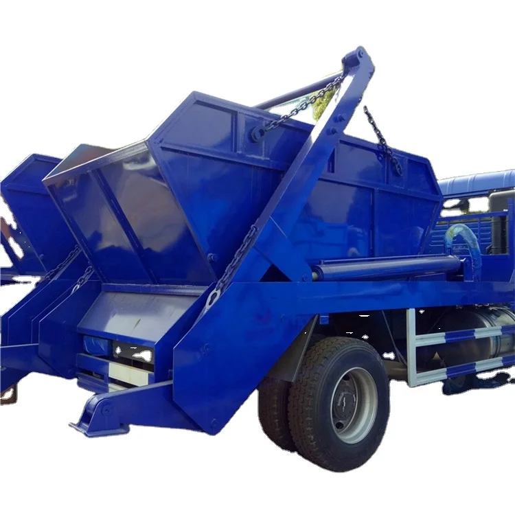 5ton  Swing Arm Skip Loader Garbage Truck Skip Refuse Truck for Sale