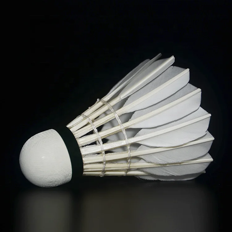 Professional BWF Approved Durable Badminton Ball Straight Long Goose Feather Badminton Shuttlecock 3in1 Speed 74/75/76/77/78