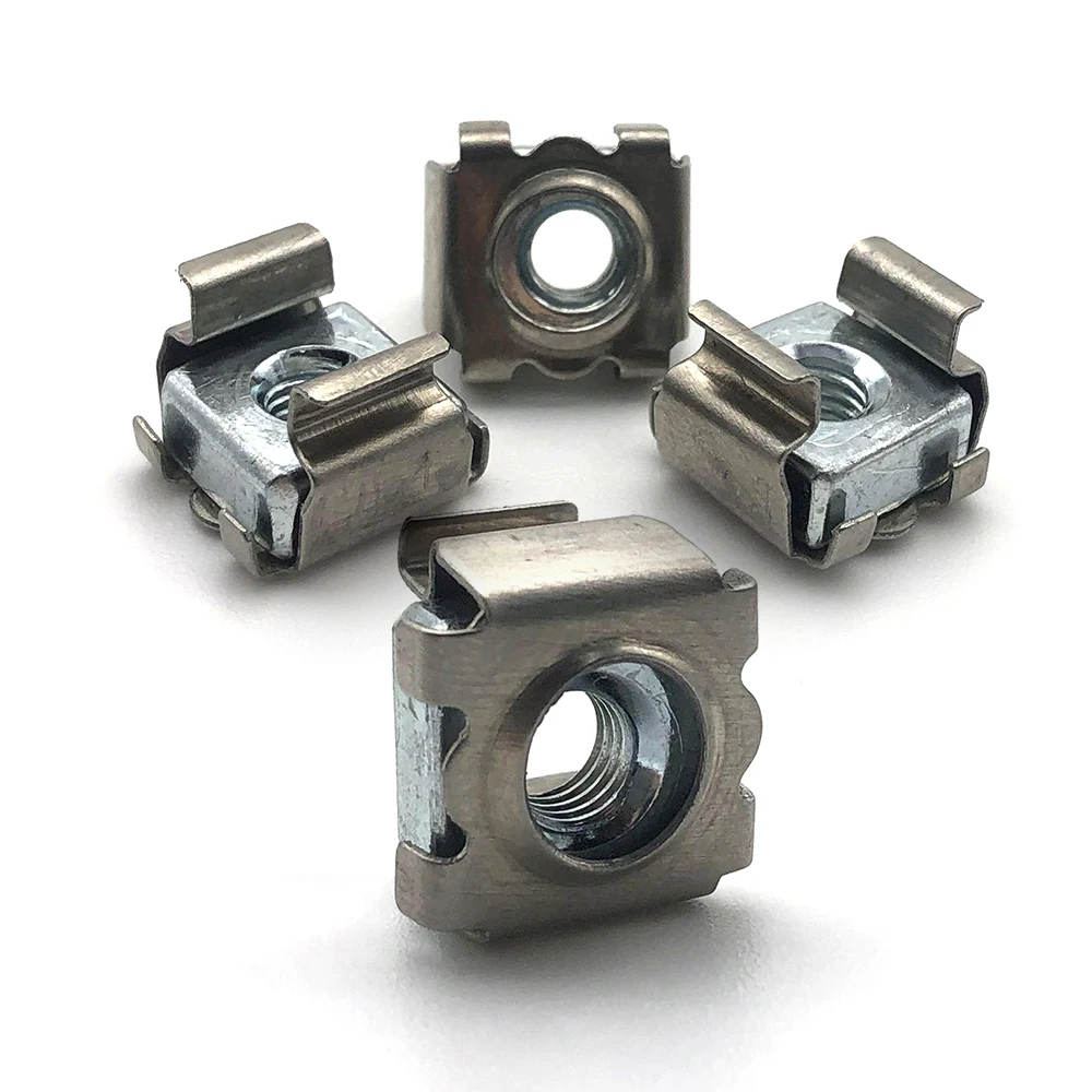 China Stainless Steel M2 Square Lock Cage Nut All Kinds 1/420 M3 M6