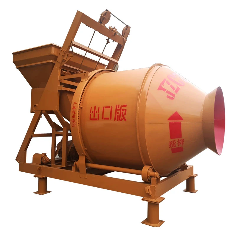 Factory Price JZC350 Self Falling Tipper Drum Mixer Diesel Power Concrete Drum Mixer