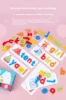 Set di scatole di giochi per ortografia di parole