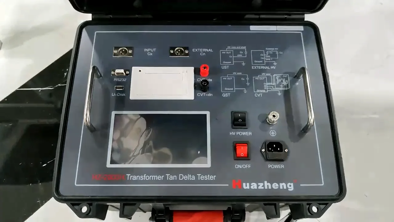Huazheng Electric Power Transformer Capacitance & Tan Delta Tester