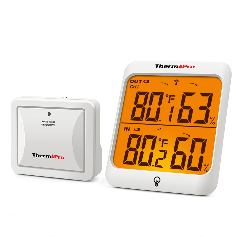 TP63A Waterproof Indoor Outdoor Thermometer Digital Wireless
