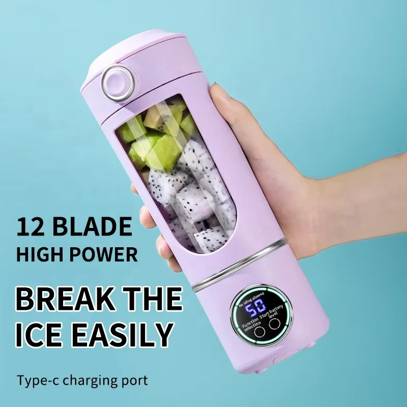 Large Capacity High-end Intelligent Juicer Portable Automatic Juice Cup Home Juice Cup Outdoor Walking Cup Easy to Clean 3