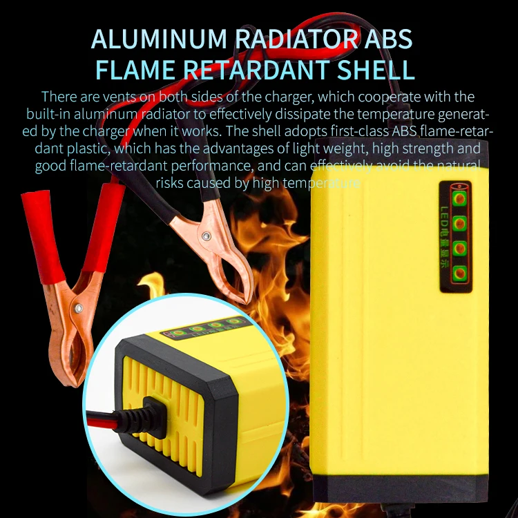 12v 2a Lead Acid Battery Charger Circuit   Pulse Car Battery Charger ABS Electric Desktop Charger with DC/AC Power Supply details