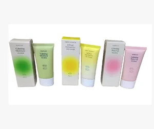 New Goadol Houttuynia Cordata Hyaluronic Acid Vitamin C Brightening Sun Cream 50ml Soothing and Calming Facial Skincare