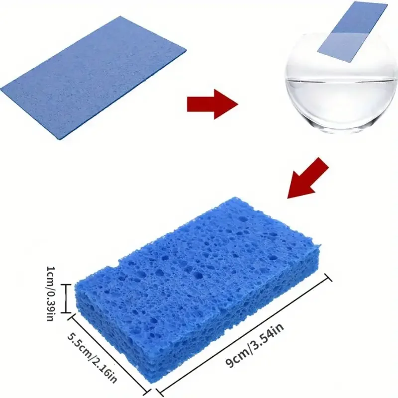 Multi Scenario Cleaning Sponge Products Compressed Wood Pulp Cotton for Easy Carrying Water Absorption and Expansion