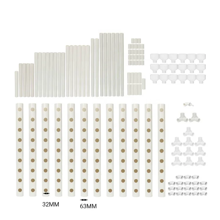 108 Holes Hydroponic Grow Kit 3 Layer Aquaponic Planting System for Home Plants Hydroponic System