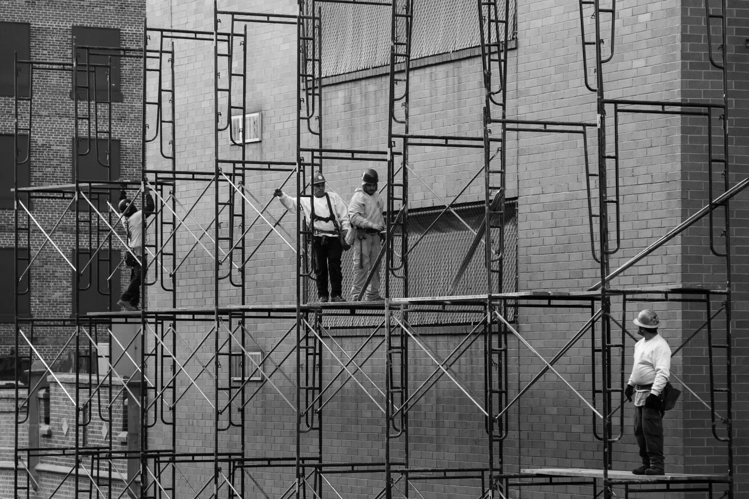 Scaffolding Tower Galvanized Powder Coated H Frame Ladder Walk Through Scaffolding Andamios for Construction Scaffolding Set