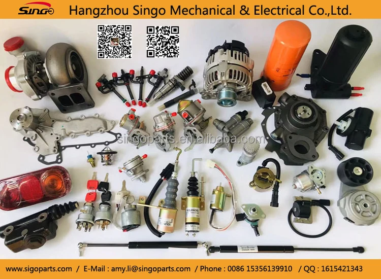897209-1152 24V Fuel Shut off Solenoid Valve for Hitachi
