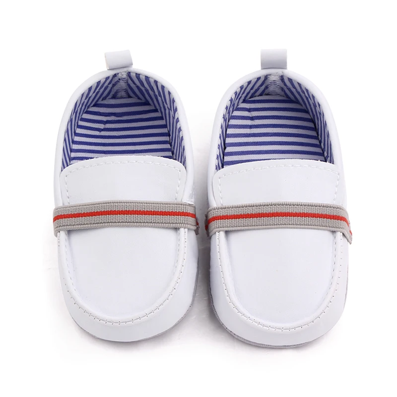 Spring Autumn Soft PU Leather Baby Toddler Boy Shoes details