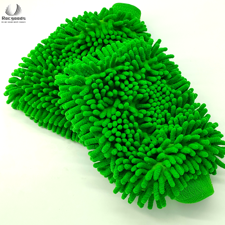 20*28 см синельное микроволокно тряпка губка комплект Безворсовая Ткань Профессиональные боксерские перчатки Автомойка рукавицей