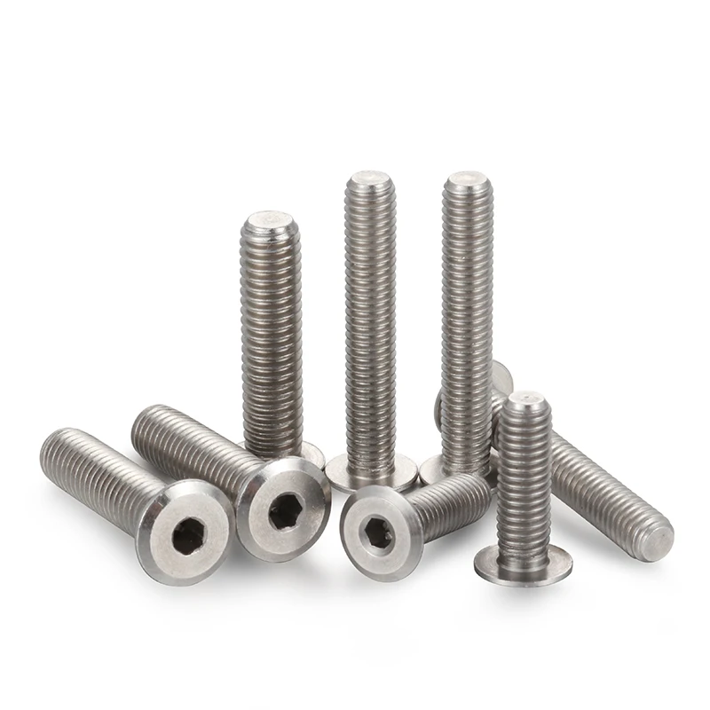 Excellent Quality Stainless Steel allen screws Low Head Cap Screw M3/M4 Model M10 Size 90mm Length Hexagon Socket Cap manufacture