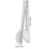 Silver Food Tongs